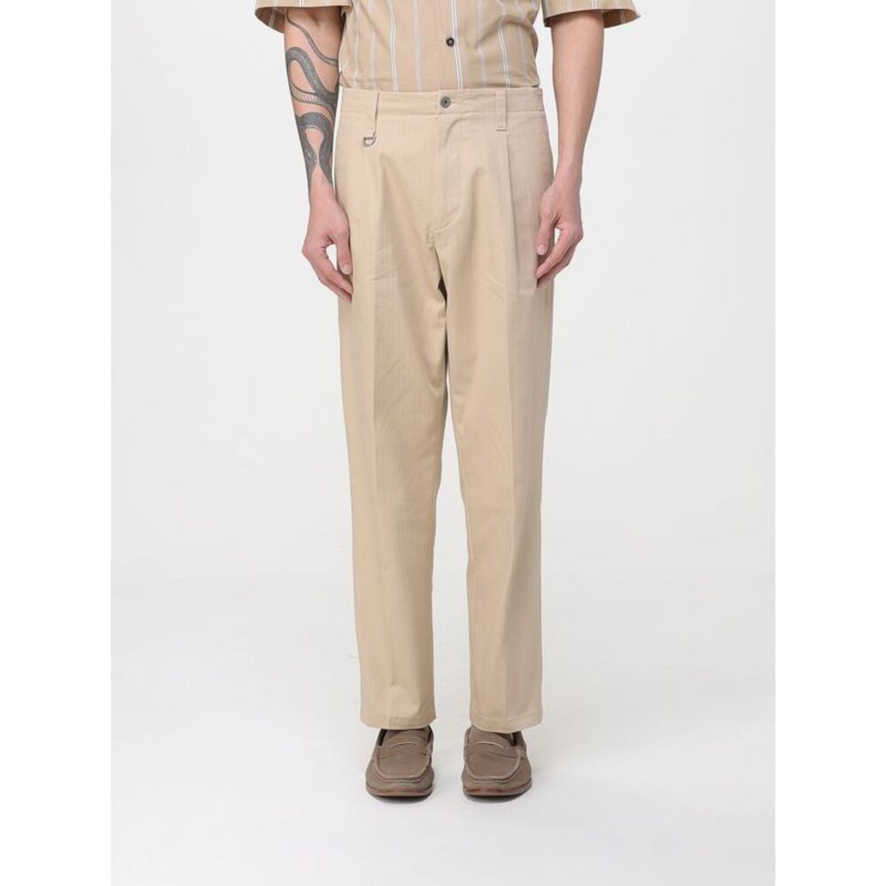 Paolo Pecora Pants Men Beige